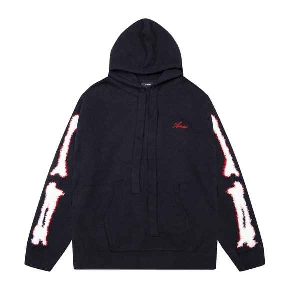 AMIRI's new ripped hooded sweater